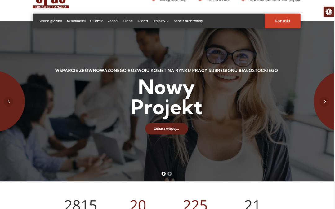 Nowa strona Internetowa Polskiego Centrum Edukacji i Analiz ORDO już dostępna!